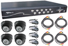 DVR KITS with CCTV Colour Cameras