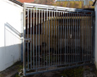 Galvanised Metal Gate