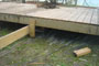 Oversize Reclaimed Treated Softwood Joists